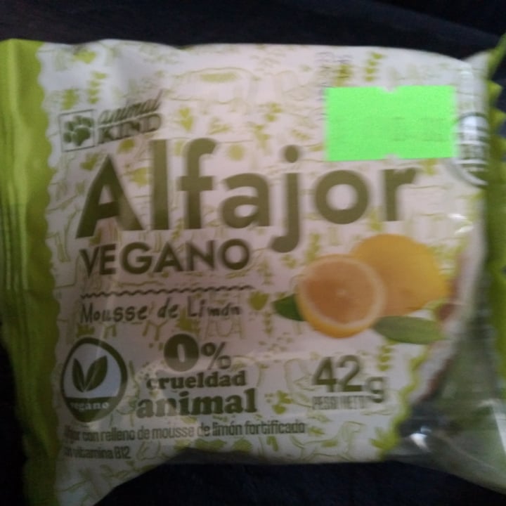 review photo of Animal kind Alfajor Vegano Mousse de Limon shared by @morel92 on 15 Oct 2022 - review