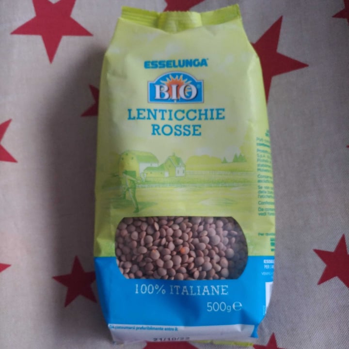 photo of Esselunga Bio Lenticchie Rosse shared by @rsimona on  28 Oct 2021 - review