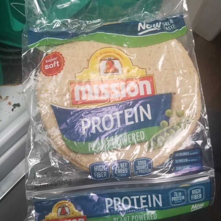 photo of Mission Foods Protein Tortillas shared by @glitteredweb on  29 Sep 2020 - review
