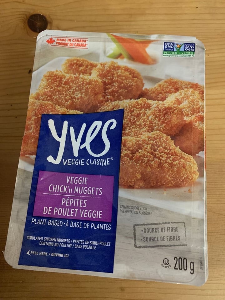 photo of Yves Veggie Cuisine Veggie Chick’n Nuggets shared by @jtt on  04 Mar 2020 - review