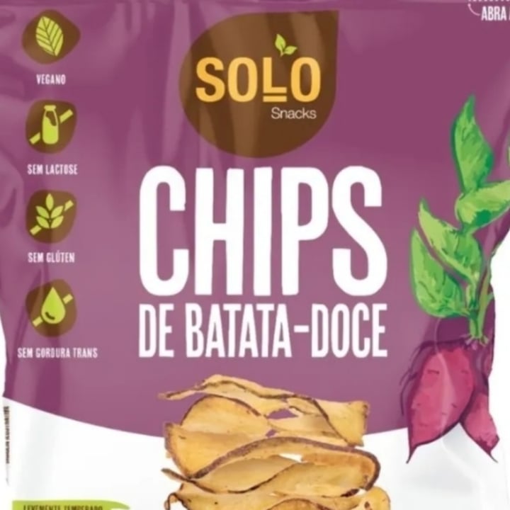photo of Solo snacks Chips De Batata Doce shared by @rogarcia on  13 May 2022 - review