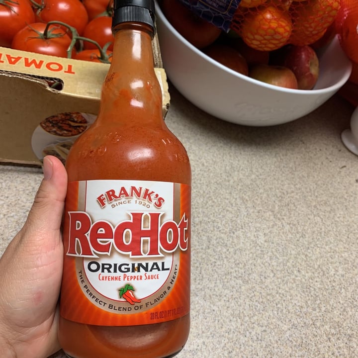 review photo of Frank's Redhot Frank’s Red Hot Sauce shared by @lnovack on 27 May 2020 - review