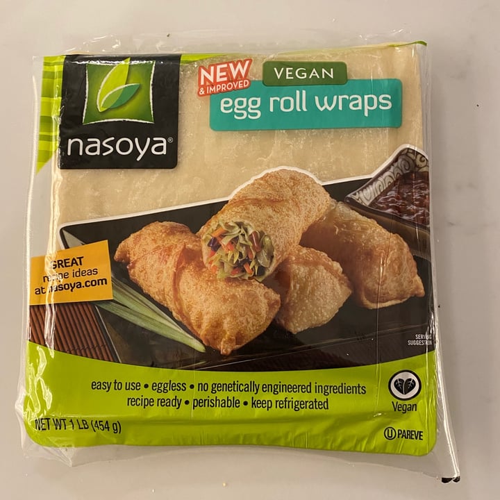 photo of Nasoya Vegan Egg Roll Wraps shared by @evafenn on  22 Jan 2021 - review