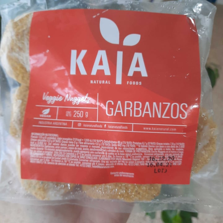 photo of Kaia Natural Foods Nuggets de quinoa shared by @marianamalacarne on  28 Jan 2021 - review