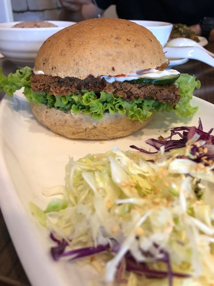 review photo of Newstart Health Kitchen Walnut And Tofu Burger shared by @skaiste on 05 Dec 2019 - review