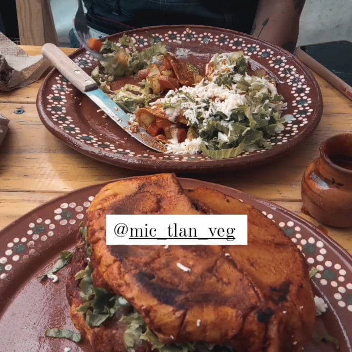 photo of Mictlan Antojitos Veganos Quesadilla shared by @pavxl on  28 Aug 2022 - review