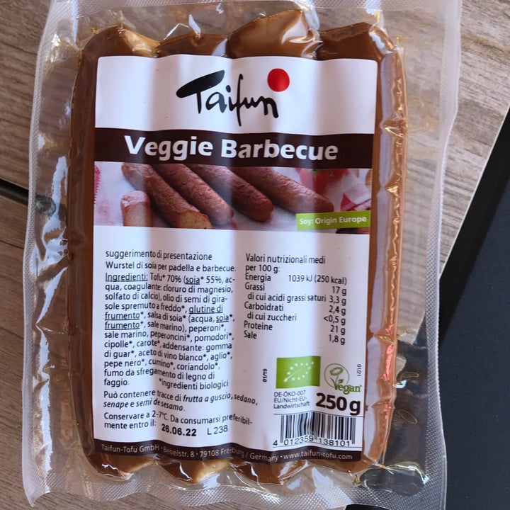 review photo of Taifun Veggie Barbecue shared by @lilla011 on 24 Apr 2022 - review
