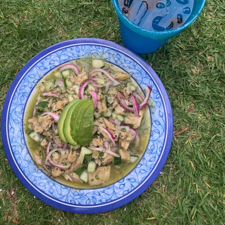 photo of Aguachiles Veg Aguachile de setas shared by @scarlettvegana on  03 May 2021 - review