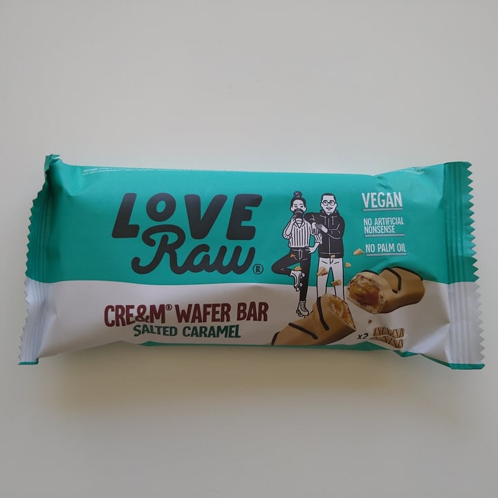 review photo of LoveRaw Cre&m Wafer Bar (Salted Caramel) shared by @indujit on 06 Sep 2022 - review