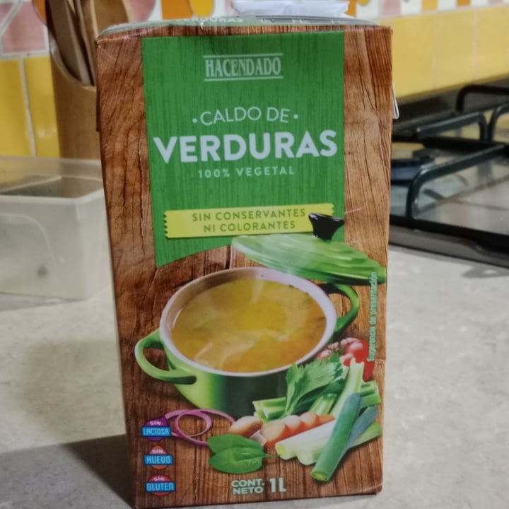 review photo of Hacendado Caldo de verduras shared by @artesaniamadrenatura on 09 Jan 2022 - review