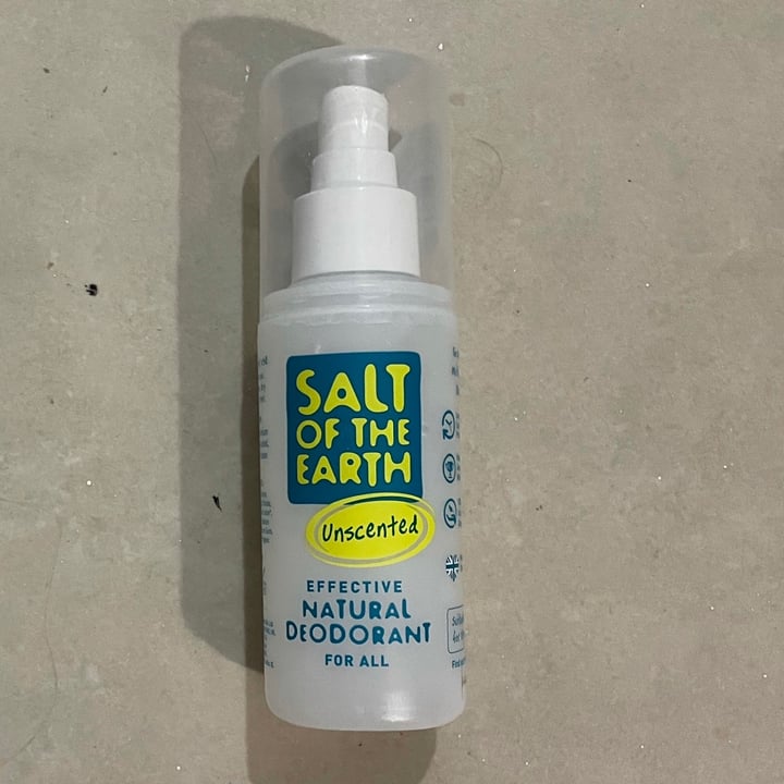 photo of Salt of the Earth Unscented Natural Deodorant Spray shared by @thehumblechickpea on  30 Jul 2021 - review