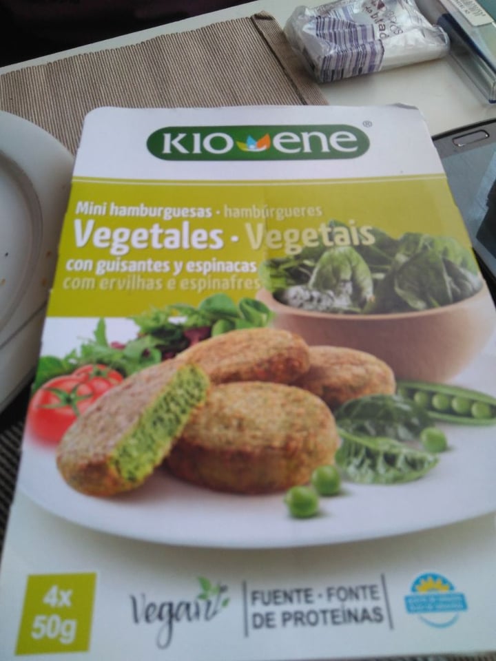 review photo of Kioene Mini Hamburguesas Vegetales de Guisantes Y Espinacas shared by @inochi on 19 Mar 2020 - review