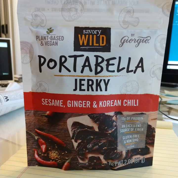 photo of Savory Wild Portabella Jerky shared by @mynameislisa on  15 Jan 2021 - review