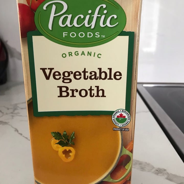 photo of Pacific Foods Organic Vegetable Broth shared by @whatname on  28 Jun 2021 - review