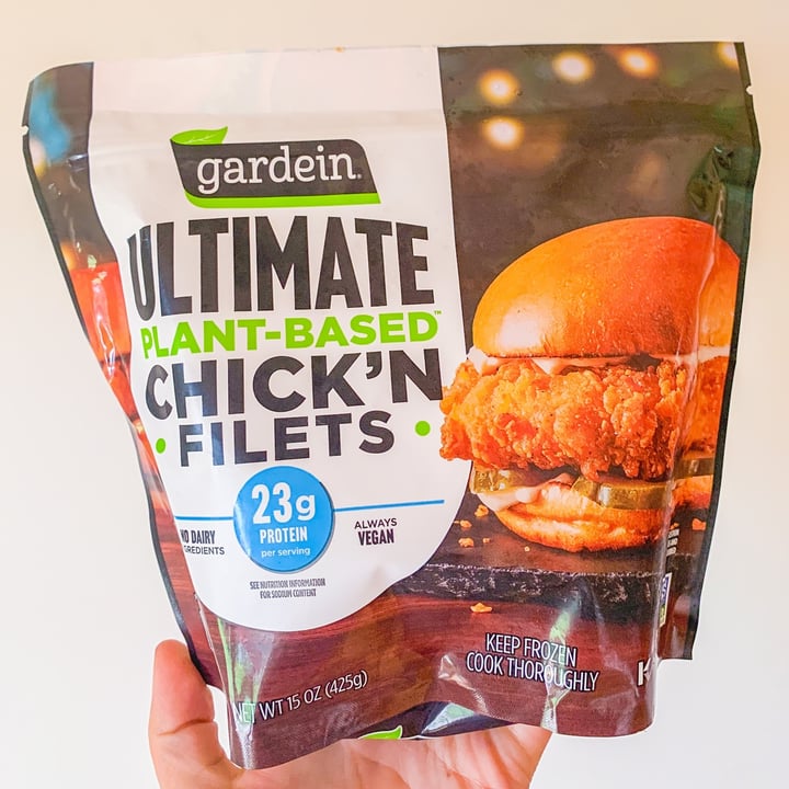 photo of Gardein Ultimate Plant-Based Chick’n Filets shared by @jordaneatsplants on  23 Sep 2021 - review