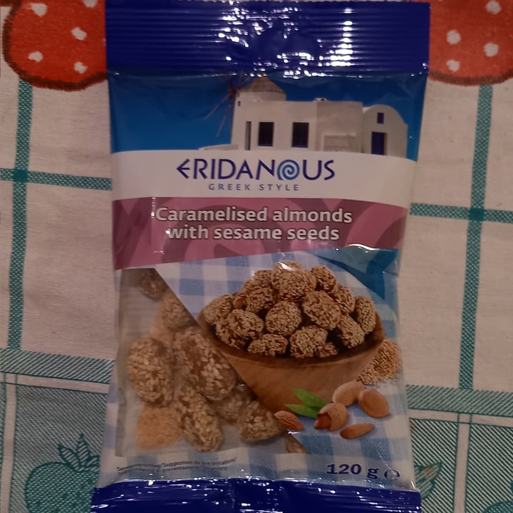 photo of Eridanous Caramelised almonds with sesame seeds shared by @martac on  24 Mar 2022 - review