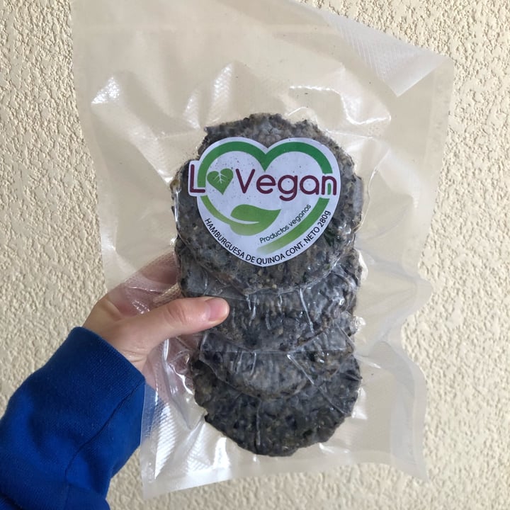 review photo of L Vegan Hamburgesas de quinoa shared by @palomaiturrizar on 29 Jan 2022 - review