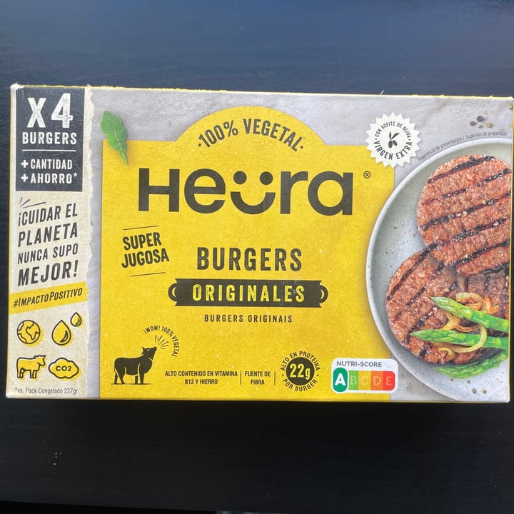 photo of Heura Burgers Original shared by @sara18 on  21 Nov 2022 - review