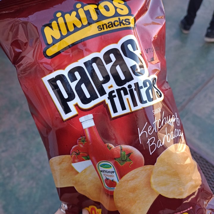 review photo of Nikitos Papas fritas sabor Barbacoa shared by @mar-antiespecista1 on 19 Aug 2022 - review