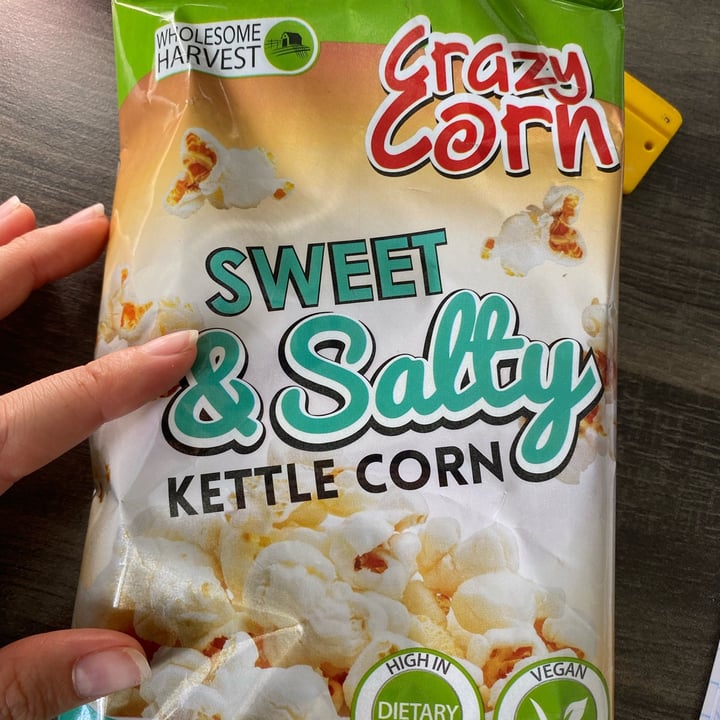 photo of Wholesome Harvest Sweet & salty kettle corn shared by @johaneberry on  09 Nov 2021 - review