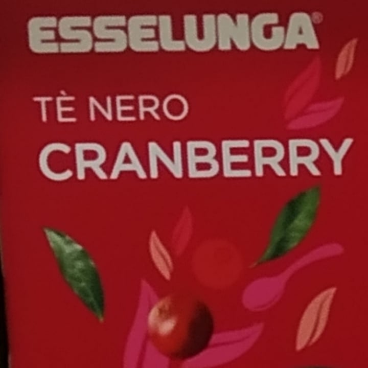 review photo of Esselunga Tè nero cranberry shared by @irenelab on 02 Apr 2022 - review