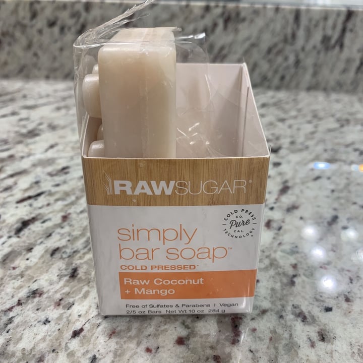 review photo of Raw Sugar Simply Bar Soap Raw Coconut + Mango shared by @porschesimone on 23 Dec 2020 - review