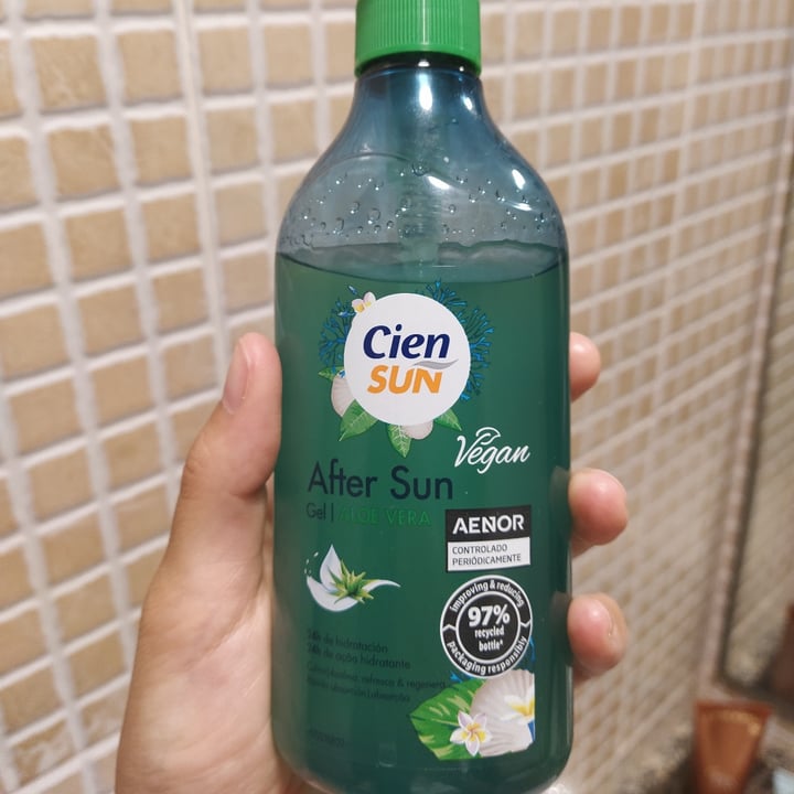 photo of Cien After Sun Aloe Vera shared by @marinasnchez on  19 Sep 2022 - review