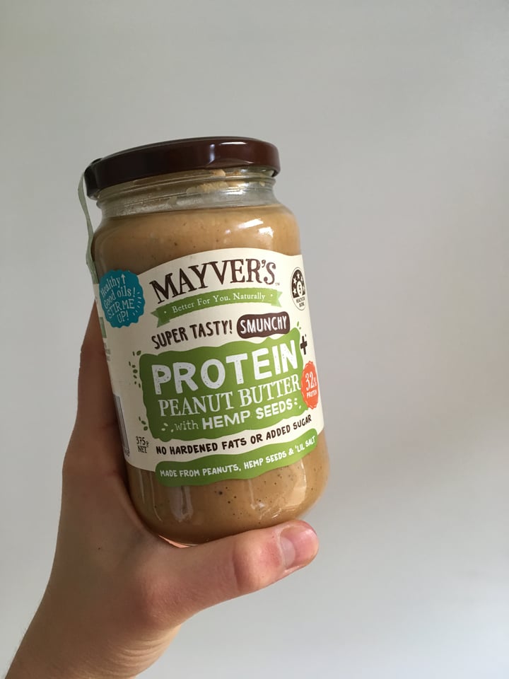 photo of Mayver's Protein+ with Hemp Seeds Peanut Butter shared by @foodieegee on  18 Feb 2020 - review