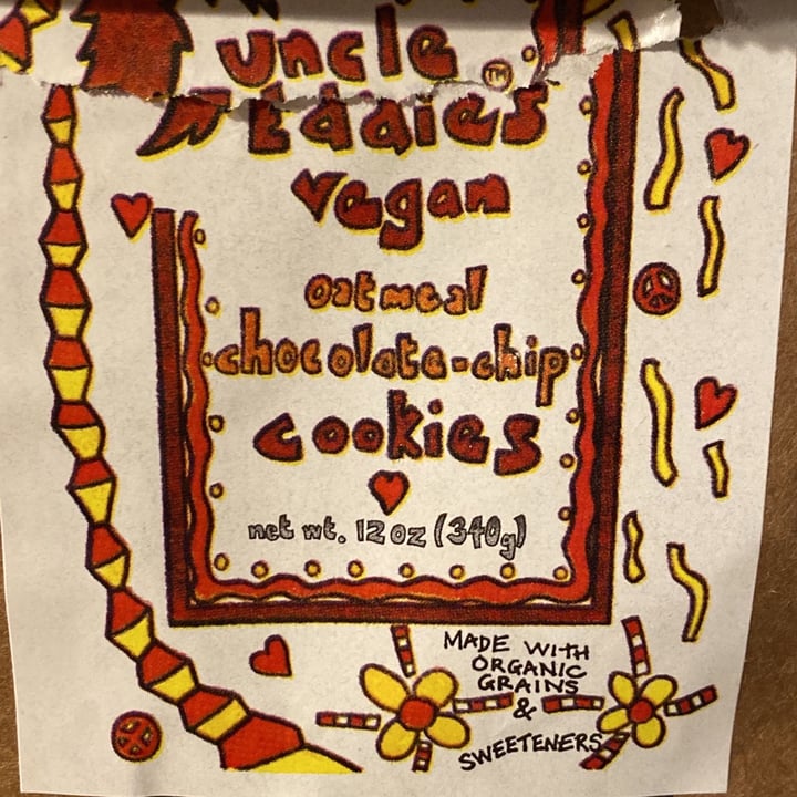 photo of Uncle Eddie’s Vegan Chocolate-Chip Oatmeal Cookies shared by @nathlena19 on  11 Feb 2022 - review