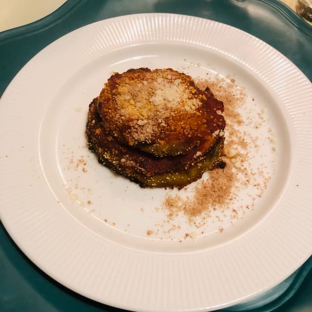 Photo of the dish “Parmigiana di melanzane”