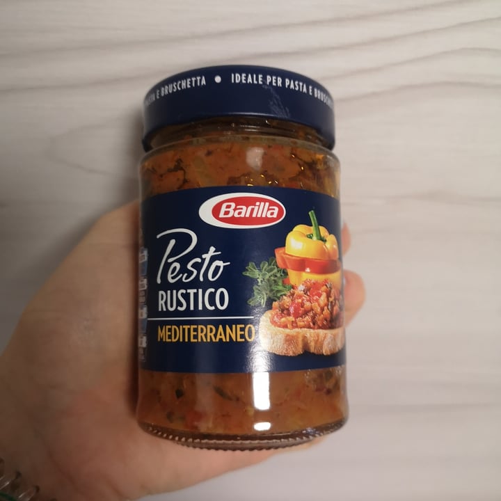 review photo of Barilla Pesto rustico Mediterraneo shared by @luicecold on 20 Mar 2022 - review