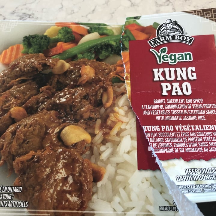 photo of Farm Boy Vegan Kung Pao shared by @threelittlebirdsfarm on  09 Nov 2021 - review