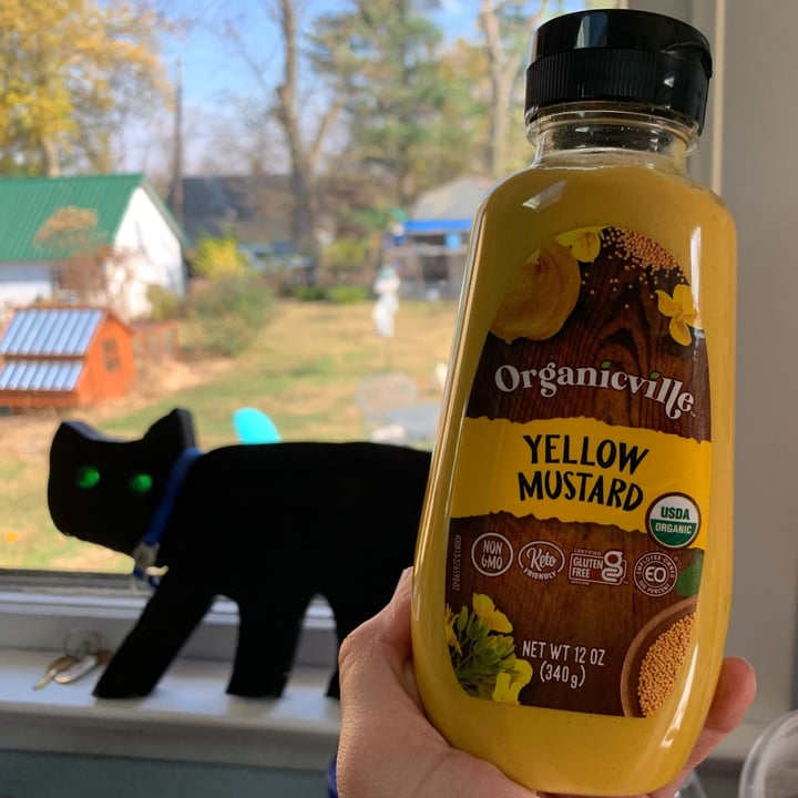 photo of Organicville Yellow mustard shared by @allhess on  05 Nov 2022 - review
