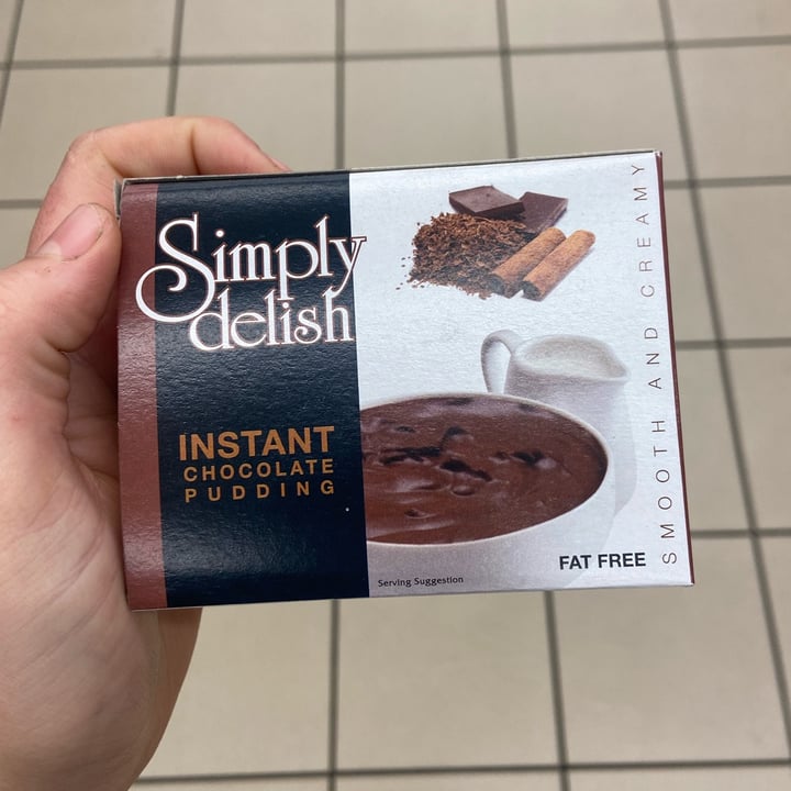 photo of Simply Delish chocolate pudding shared by @tazzl16 on  19 Oct 2021 - review