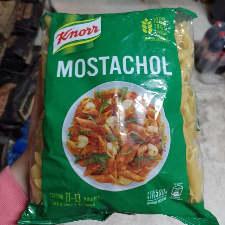 photo of Knorr Fideos Mostachol shared by @larareina on  03 Dec 2021 - review