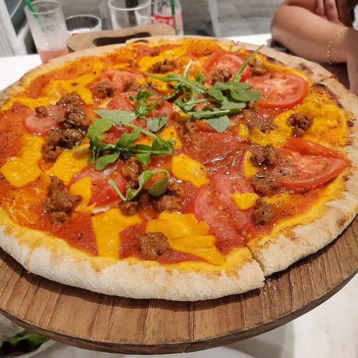 photo of Pano Kato Grill, Pizza & Deli Impossible Meat Lovers shared by @crueltyfreetan on  03 May 2022 - review