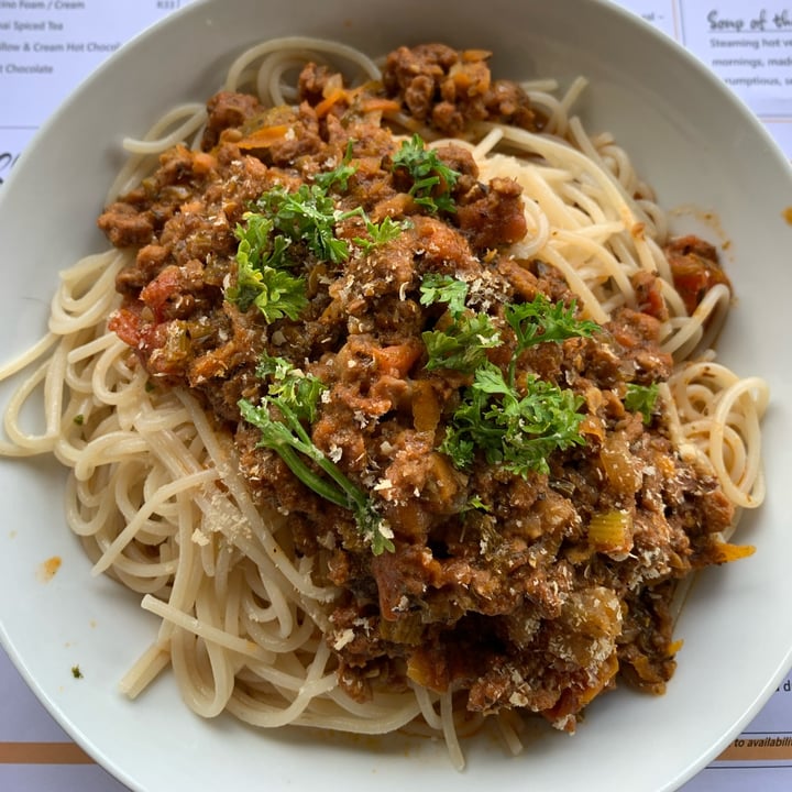 photo of Asher's Corner Cafe @ Ashers Farm Sanctuary The Beyond Italian Spaghetti shared by @shaevdeventer on  18 Dec 2021 - review