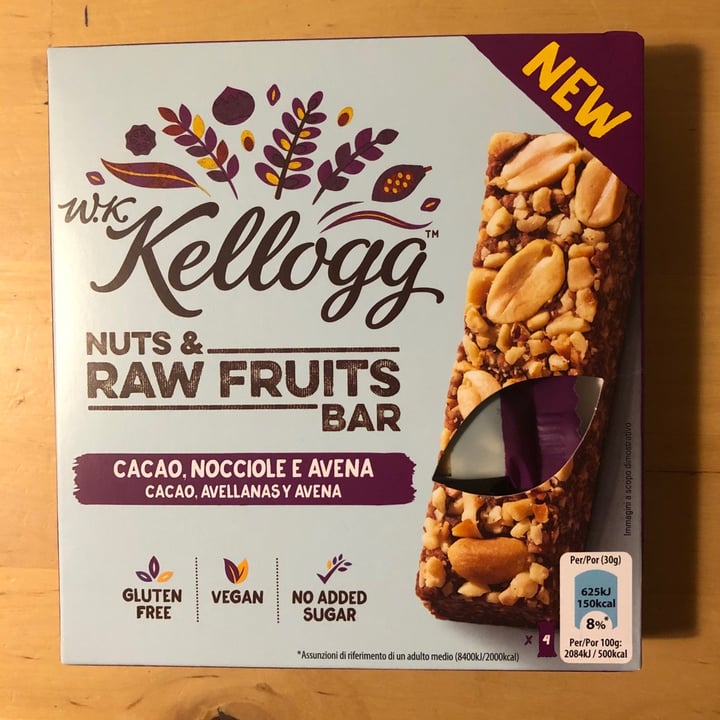 photo of Kellogg Barritas energéticas shared by @mariagrauc on  19 Jul 2020 - review