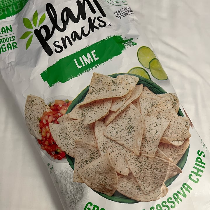 photo of Plant Snacks Lime Cassava Root Chips shared by @flabarbieri on  26 Apr 2022 - review