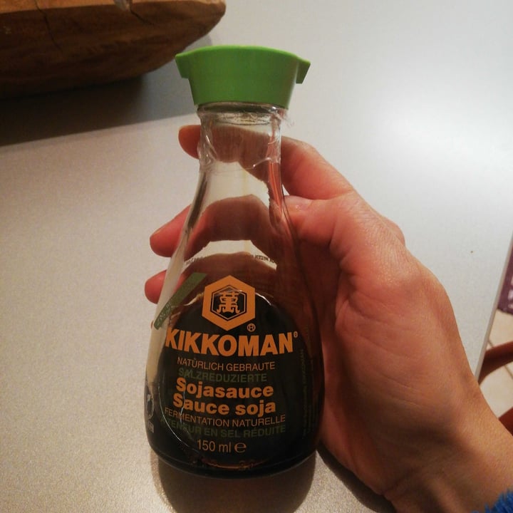 photo of Kikkoman Salsa de soja con menos sal shared by @ramonavegetarian on  10 Mar 2022 - review