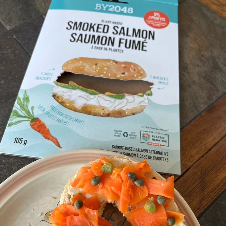 photo of By2048 Plant-Based Smoked Salmon shared by @jenj on  03 Jan 2022 - review