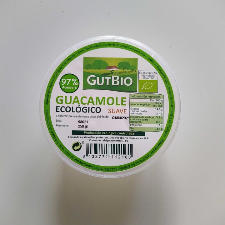 photo of GutBio Guacamole shared by @zzzcos on  12 Mar 2021 - review