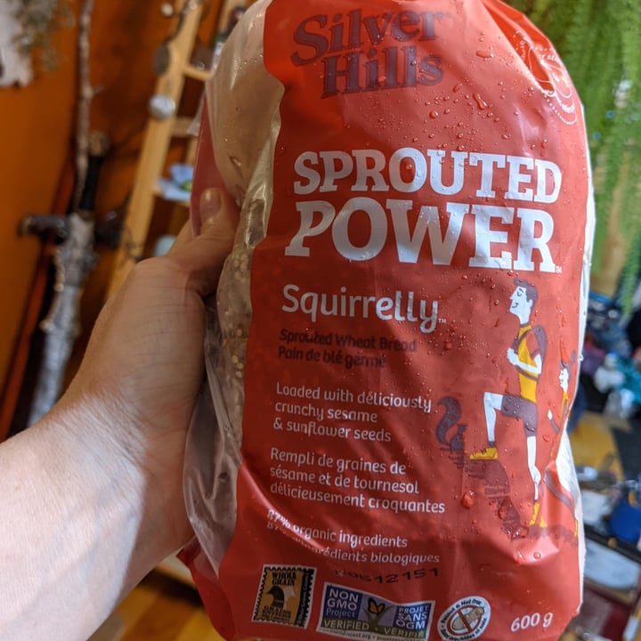 review photo of Silver Hills Sprouted Bakery Sprouted Power Squirrelly, Sprouted Wheat Bread shared by @novascotiawfpb on 05 Jan 2022 - review