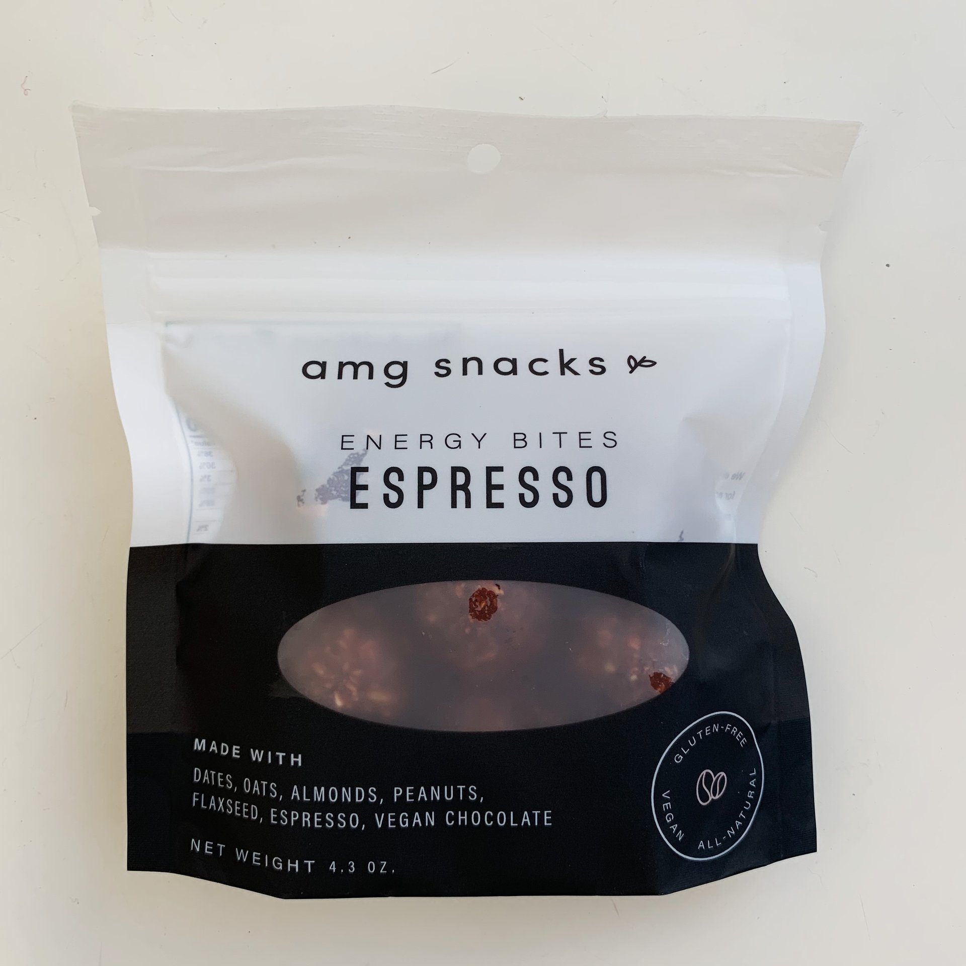 Espresso Energy Bites from AMG Snacks - Vegan Product Reviews & Ratings ...
