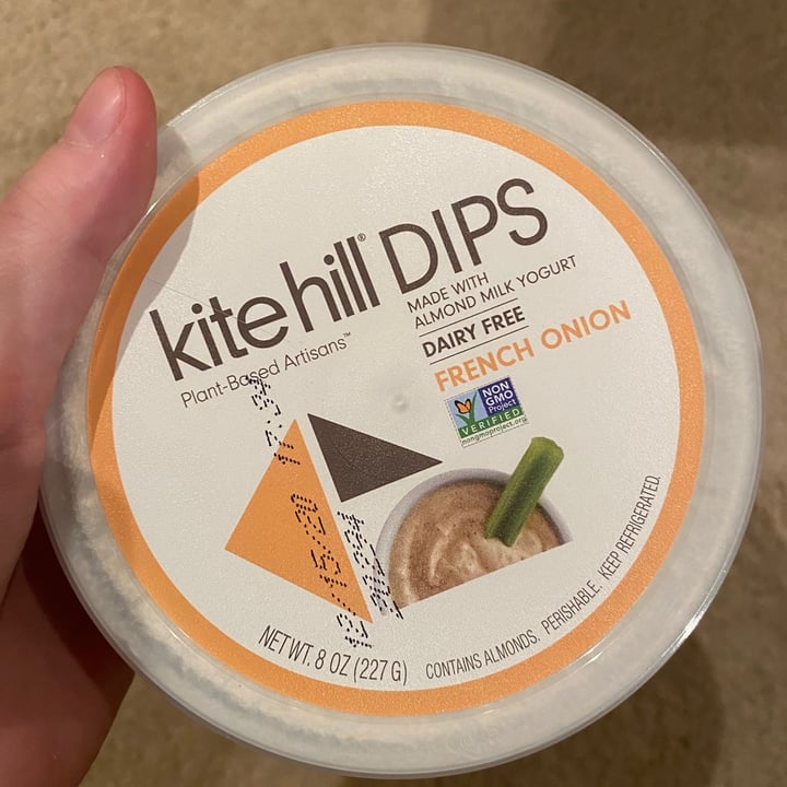 photo of Kite Hill Dairy-Free French Onion Dip shared by @evafenn on  30 Nov 2020 - review