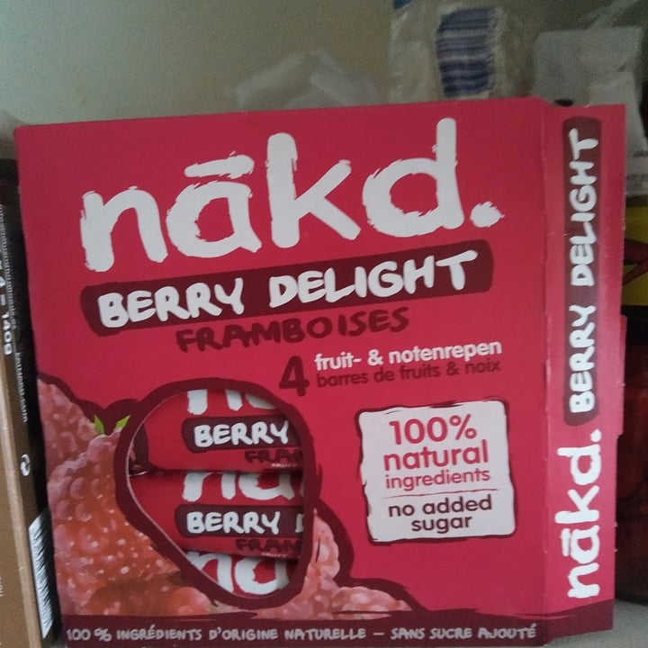 photo of Nākd. Berry Delight Bar shared by @olgaentropia on  21 Nov 2020 - review