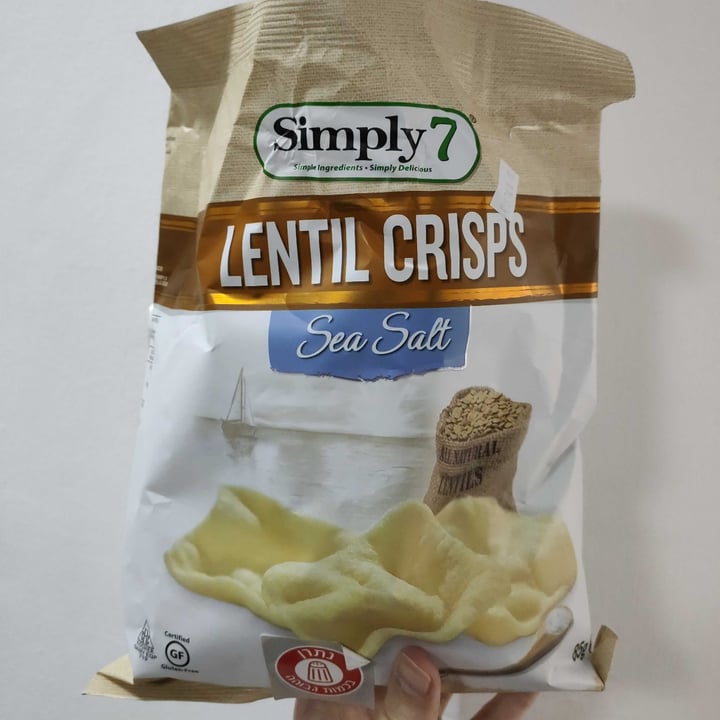 photo of Simply 7 Snacks Lentil Chips (sea salt) shared by @chenchen on  18 Jan 2021 - review