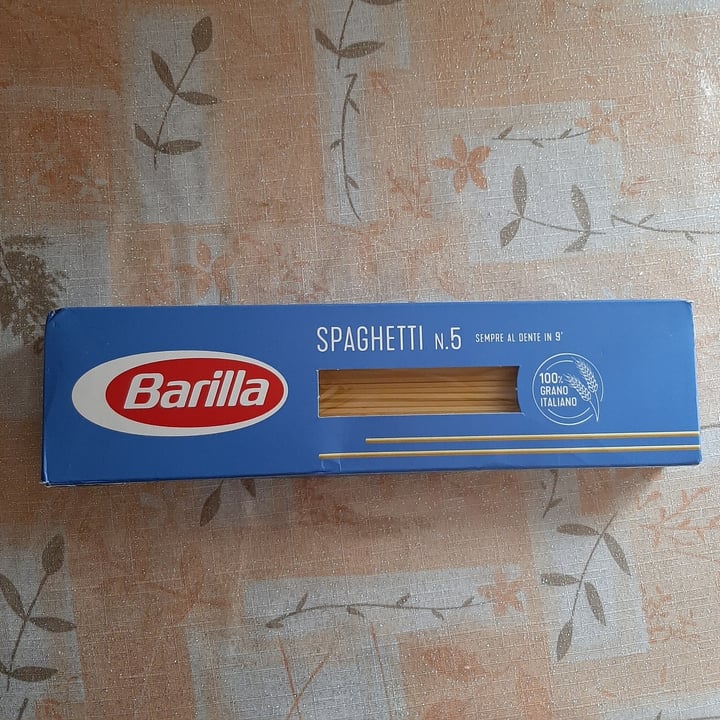 photo of Barilla Spaghetti n.5 shared by @marcovolpe on  07 May 2021 - review