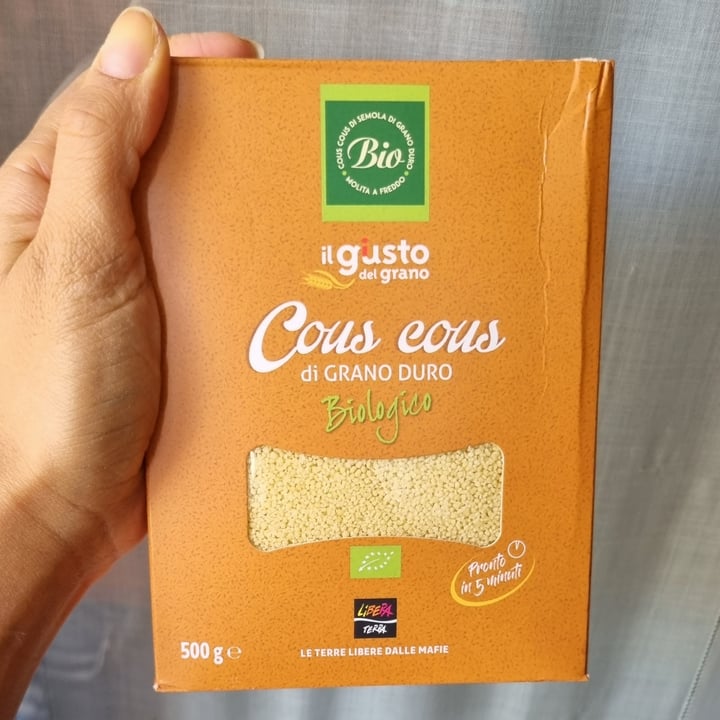photo of Il gusto del grano Cous Cous Di Grano Duro Biologico shared by @fraveg on  17 Oct 2022 - review