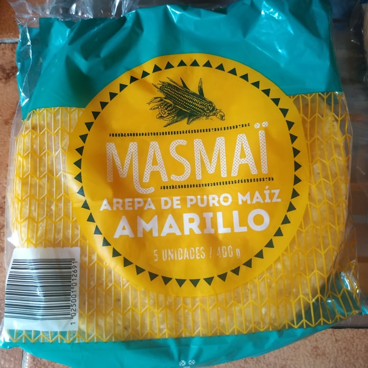 photo of Masmai Arepa Maíz Amarillo shared by @laucast on  08 Sep 2020 - review